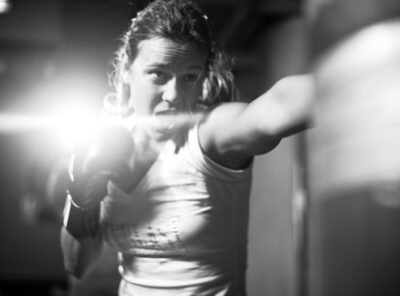 boxing portrait