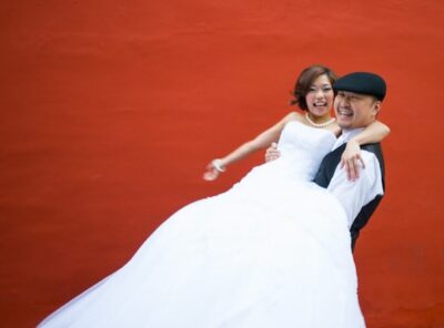 Destination wedding groom n bride